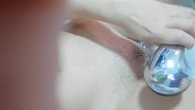 Water Jet Orgasm For My Pussy In The Morning