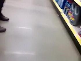 Mature woman with tight jeans pants