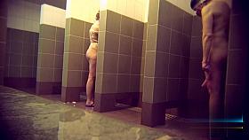 Hidden cameras in public pool showers 1030