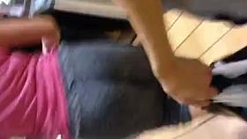 Big booty white girl in sweats