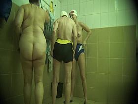 Hidden cameras in public pool showers 1031