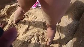 Nude on Public Beach Leads to Sex