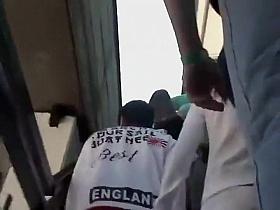 Following a girl with her boyfriend