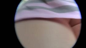 A thorough voyeur video of a skinny girl