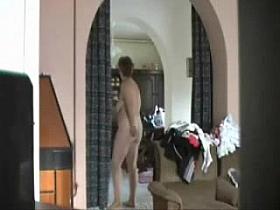 My hairy mummy home alone fully nude