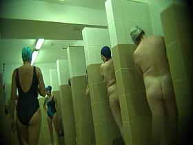 Hidden cameras in public pool showers 432