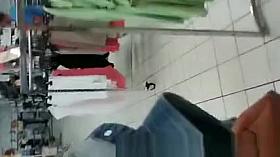 No panties in supermarket