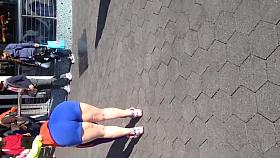 White Jean Mexican Milf booty