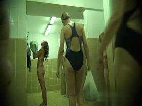 Hidden cameras in public pool showers 532