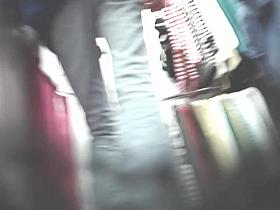 The sweetest teen up skirt for our change room hunter