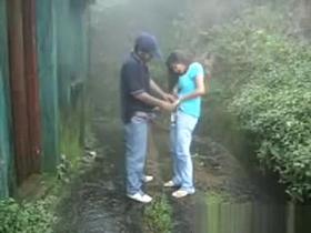 Shameless Desi Girl Got Fucked By Her BF In Backyard