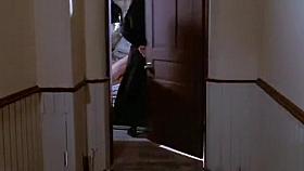 Young couple makes love in old movie clip