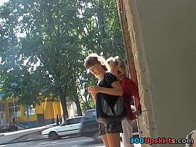 Cutly hottie in dark mini