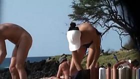 Hidden on the Nudist Beach