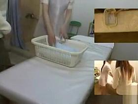 Sensual massage and orgasm for a female client