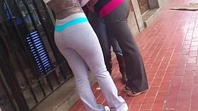 grey leggings