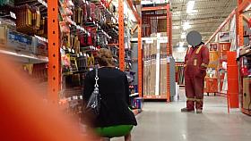 Flashing in the hardware store