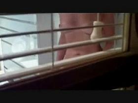 Mommy caught having fun with anal plug. Great !