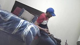 Spycam My Caught Me Masterbating And Made Me Finish So She Can Show Her Friends