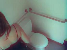 Orgasm on the toilet