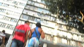 Momentos deliciosos na rua