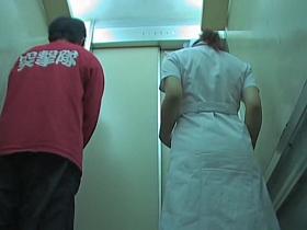 Unexpected uniform dress sharking for the pretty nurse