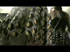 Upskirted at Penn Station