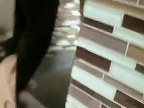 Long legs and a feisty little ass in shorts