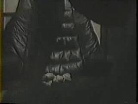 Hidden cam Japanese video booth masturbation