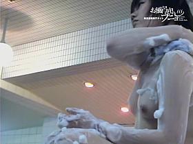 Asian girl is looking between her legs on spy camera dvd 03153