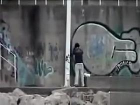 Horny students caught banging outdoors