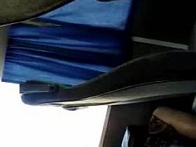 spy pantyhosed milf on the bus 2