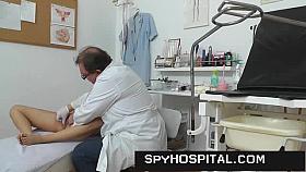 A hidden livecam inside a gyno clinic