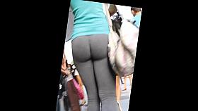 teen in leggings