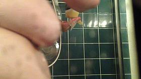 BBW Mother in Law Shower Hidden Cam