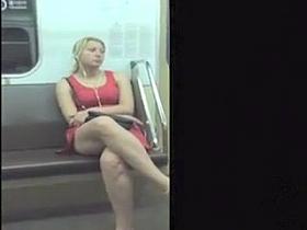 Follow her meaty buttocks up the stairs