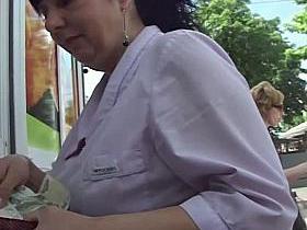 Voyeur filming some chicks upskirt on the street