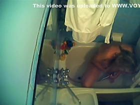 Secretly watching my mother masturbate