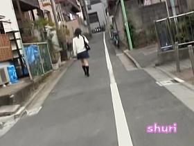 Wild sharking scene of phenomenal Japanese chick and some lad