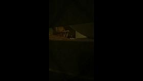 Peeping on hot girl!