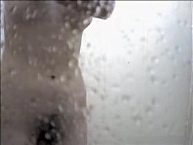 Enjoyable changing room pussy is covered with hair