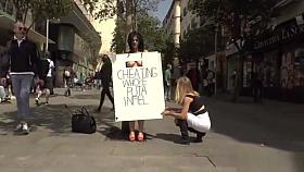 Cheating wife disgraced in sex shop