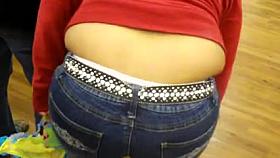 Fat indigenous booty from Mexico