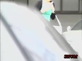 Asian girl got boob sharked while texting her boyfriend