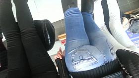 spy sexy teens ass in mall romanian