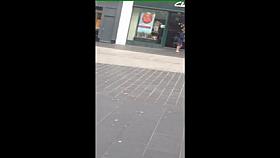 Not daughter's ass walking in public