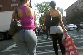 Candid Phat Latina ass in jeans part 2