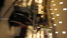 Pretty babes shopping and being watched with a spy camera