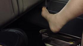 Nude tights next to me on the train Part 3 of 3