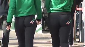 Super sexy girl in tight jeans